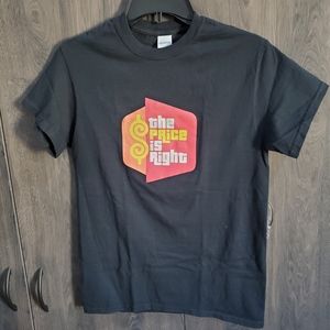 Price is Right T Shirt Size XS S TShirt Cotton Drew Carey T-shirt Tee Black